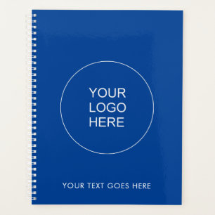 Modèle Ajoutez Votre Logo Texte Ici Spiral Bleu Pr