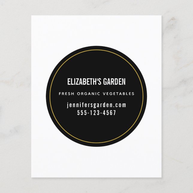 modèle autocollant biz (Devant)