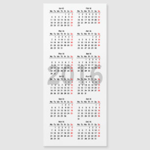 modèle calendrier 2016