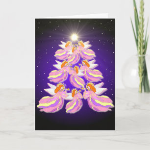 Modèle Carte de vacances Angel Tree