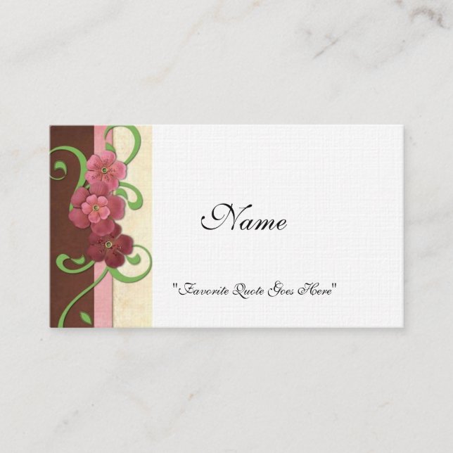 Modèle Carte de visite concepteur (Devant)