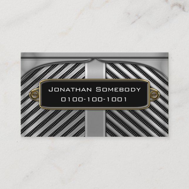 Modèle commercial 5 de carte de visite (Devant)