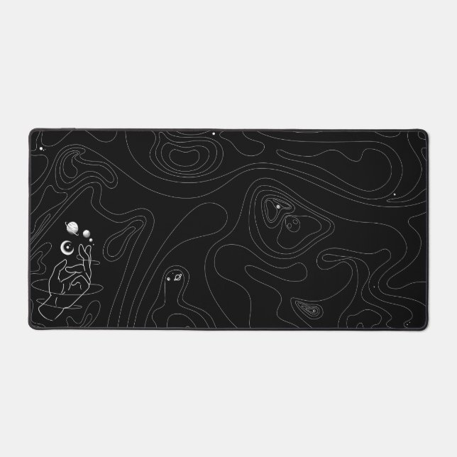 Modèle d'art de ligne spatiale (Recto)