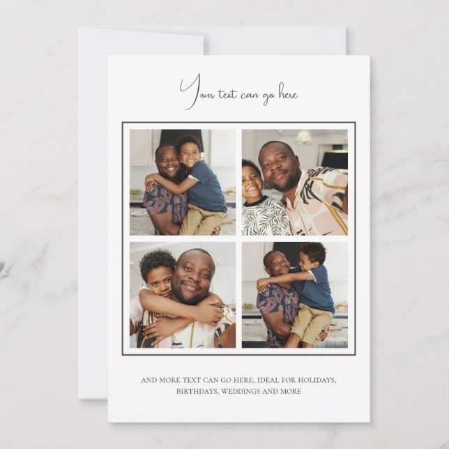 Modèle de 4 photos (Devant)