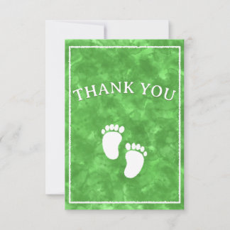 Modèle  de Baby shower d'aquarelle verte