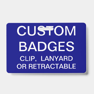 Modèle de badge personnalisé sur cordon enrouleur