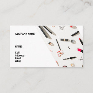 MODÈLE DE BASE CARTE DE VISITE MAKEUP ARTIST