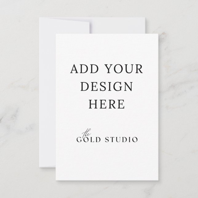 Modèle de boîtier ou carte de réponse (3,5 x 5 pou (Devant)