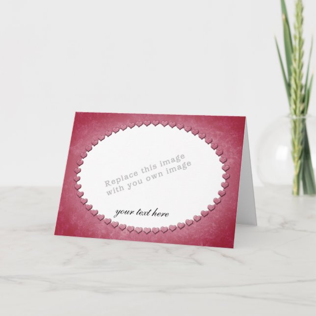 Modèle de cadre en forme de cœur (Devant)