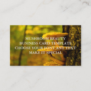 MODÈLE DE CARTE D'AFFAIRES DE BEAUTÉ DE CHAMBRE MU