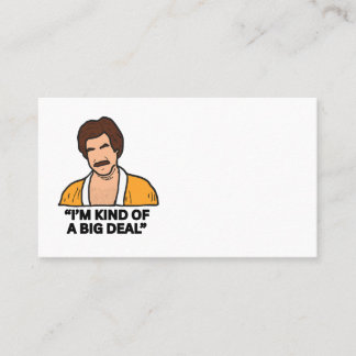 Modèle de carte d'affaires - Je suis un peu une gr