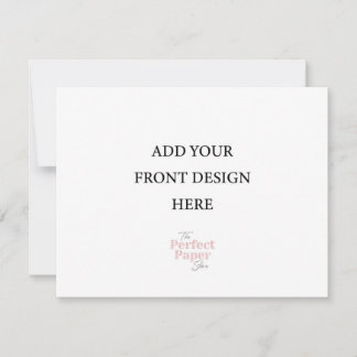 Modèle de carte de boîtier paysager (4,25 x 5,5)