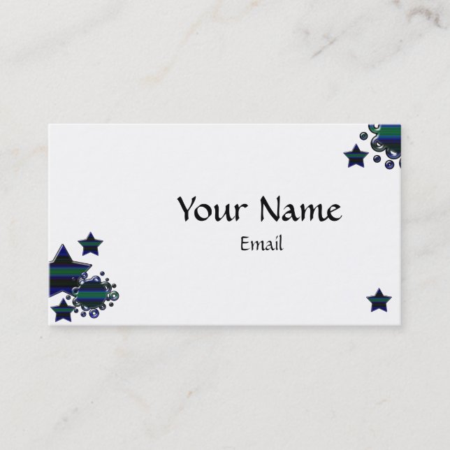 MODÈLE DE CARTE DE PROFIL DESIGNER (Devant)