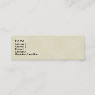 Modèle de carte de profil Motif