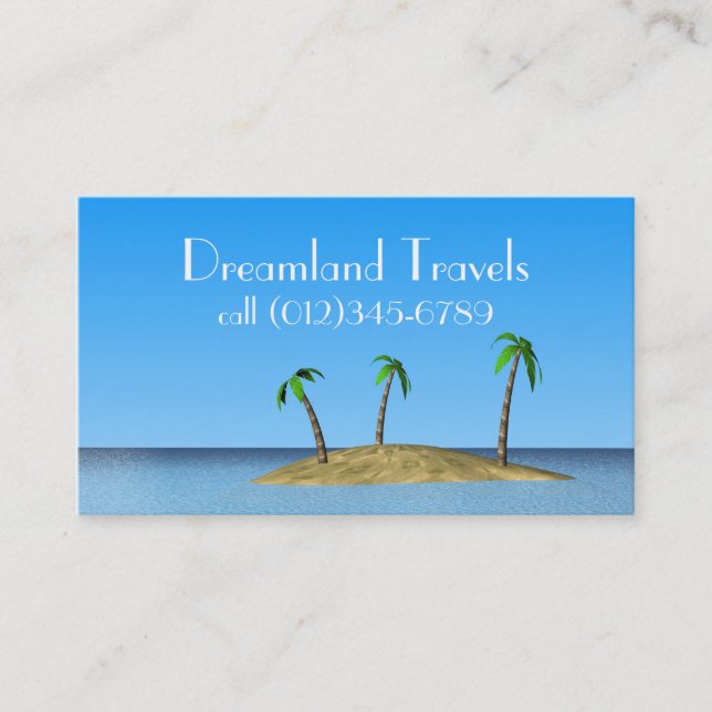 Modèle de carte de visite (Devant)