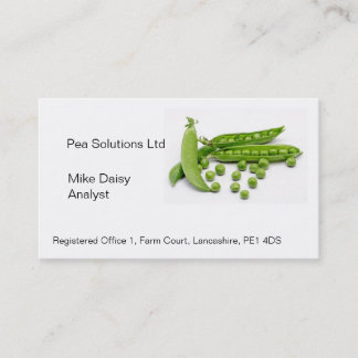 modèle de carte de visite