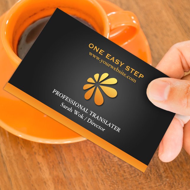 Modèle de carte de visite avec logo moderne (Créateur téléchargé)