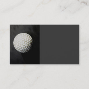 modèle de carte de visite balle de golf photo orig