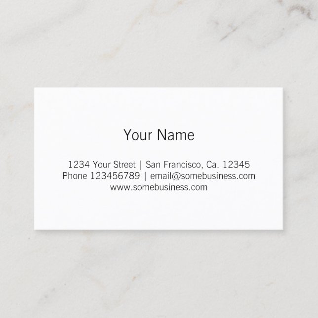 Modèle de carte de visite couleur verte néon clair (Devant)