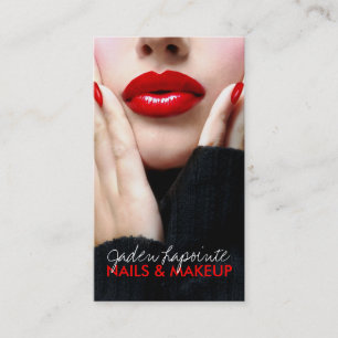 Modèle de carte de visite de Cosmetologist