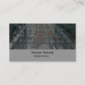 Modèle de carte de visite de génie architectural