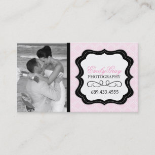 Modèle de carte de visite de photographe