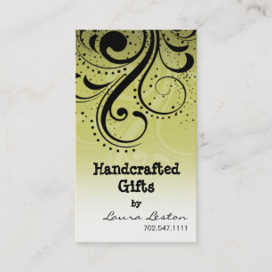 Modèle de carte de visite de remous de poivre