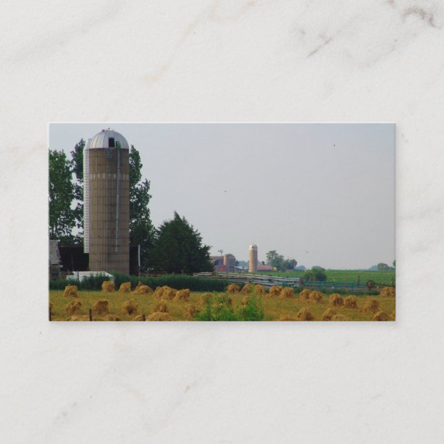 Modèle de carte de visite des fermes (Devant)