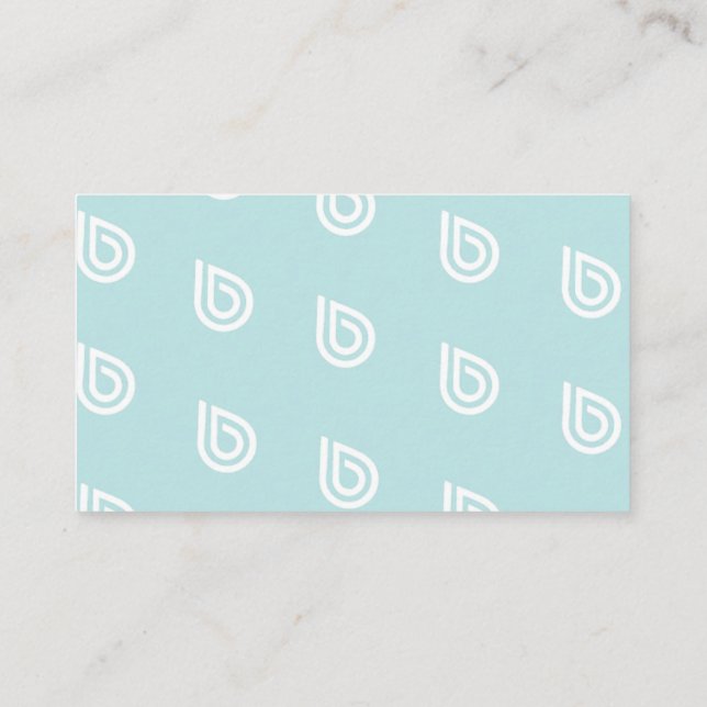 Modèle de carte de visite des infirmières autorisé (Dos)