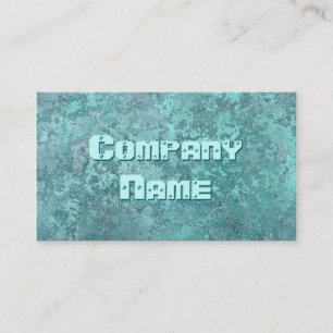 Modèle de carte de visite d'impression verte de co