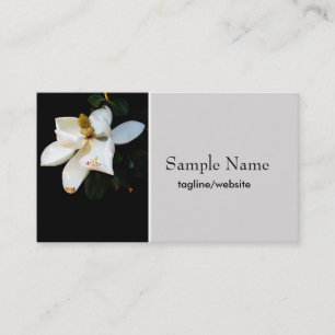 modèle de carte de visite magnolia art photo origi