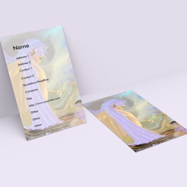 Modèle de carte de visite Mermaid (Créateur téléchargé)