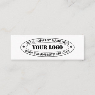 Modèle de carte de visite texte personnalisé du lo