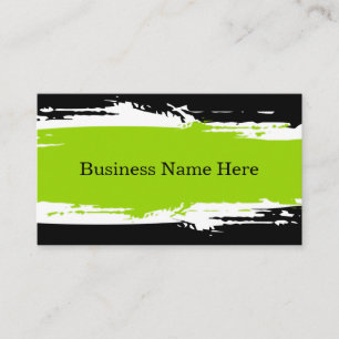 Modèle de carte de visite unique pour petites entr