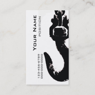 modèle de carte d'entreprise de construction