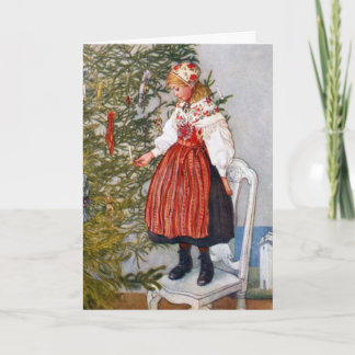 Modèle de carte faite sur commande d'arbre de Noël