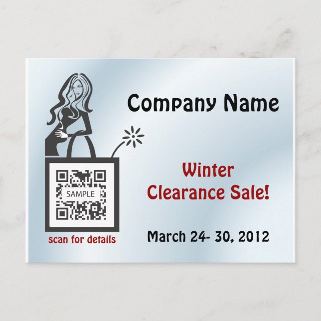 Modèle de carte postale (Devant)