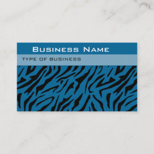 Modèle de carte professionnelle Tiger Print