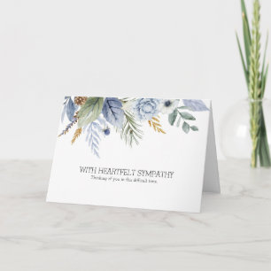 Modèle de carte Sympathy Card   Condences personna