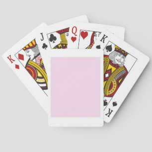 Modèle de cartes de jeu de poker blanc