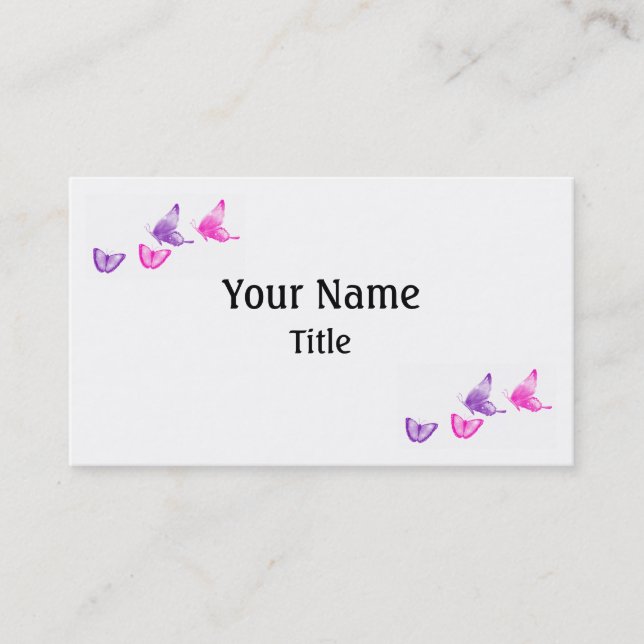 Modèle de cartes de visite de photo de concepteur (Devant)