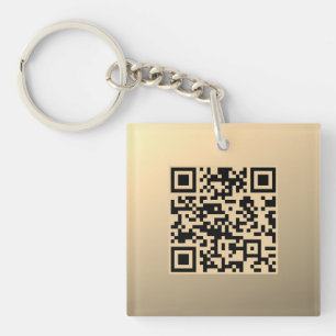 Modèle de code QR immédiatement modifiable Or Fa