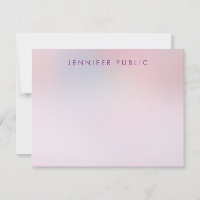 Modèle de couleurs élégantes pour le monogramme de (Devant)