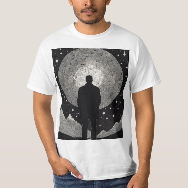 Modèle de dessin de t-shirt pour hommes (Devant)