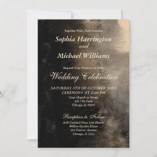 Modèle de faire-part de mariage Moody Elegance num