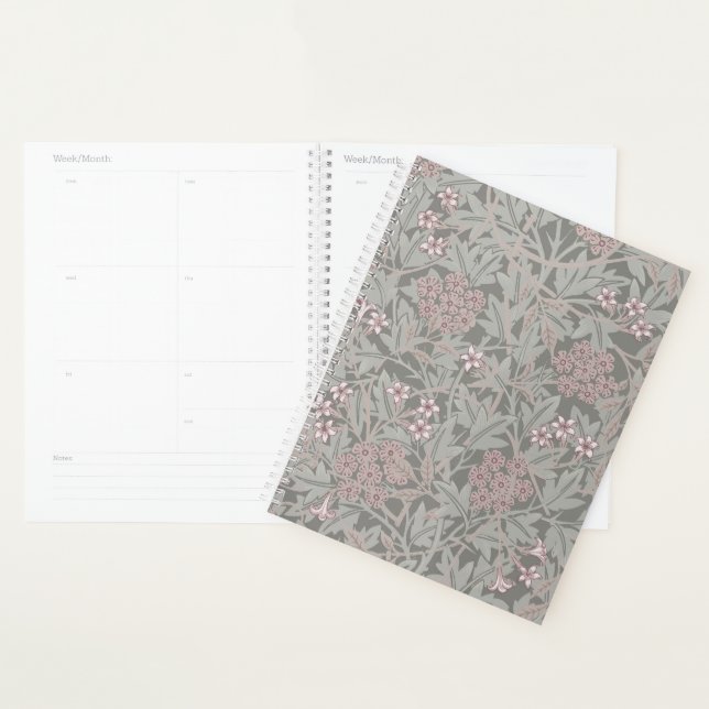Modèle de fleur de jasmin de William Morris (Devant avec enveloppe)