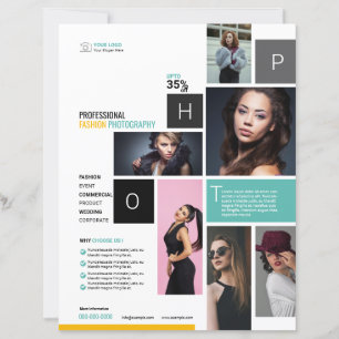 Modèle de Flyer de Photographie