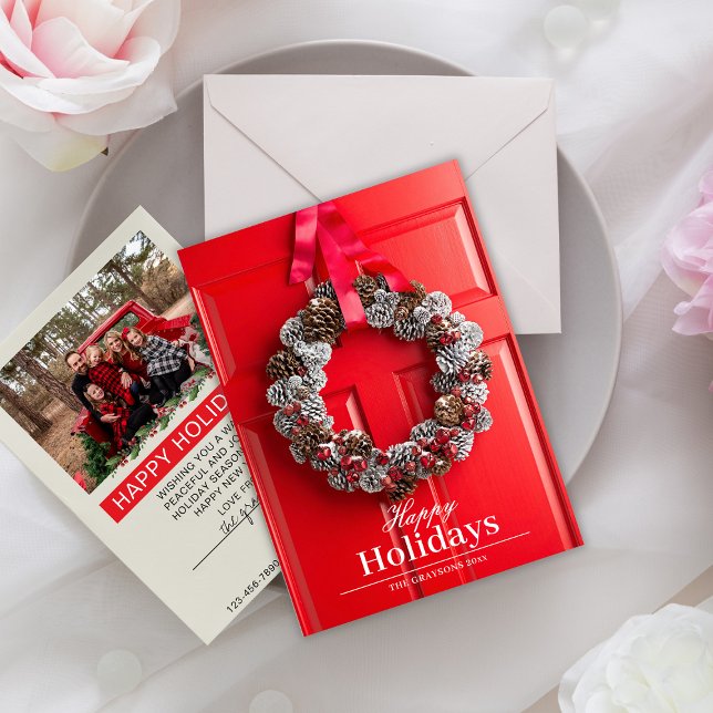 Modèle de la carte de Noël immobilier (Créateur téléchargé)