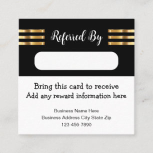 Modèle de la carte de récompenses de référence cli