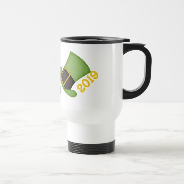 Modèle de la Mug de Voyage de la Saint Patrick (Droite)